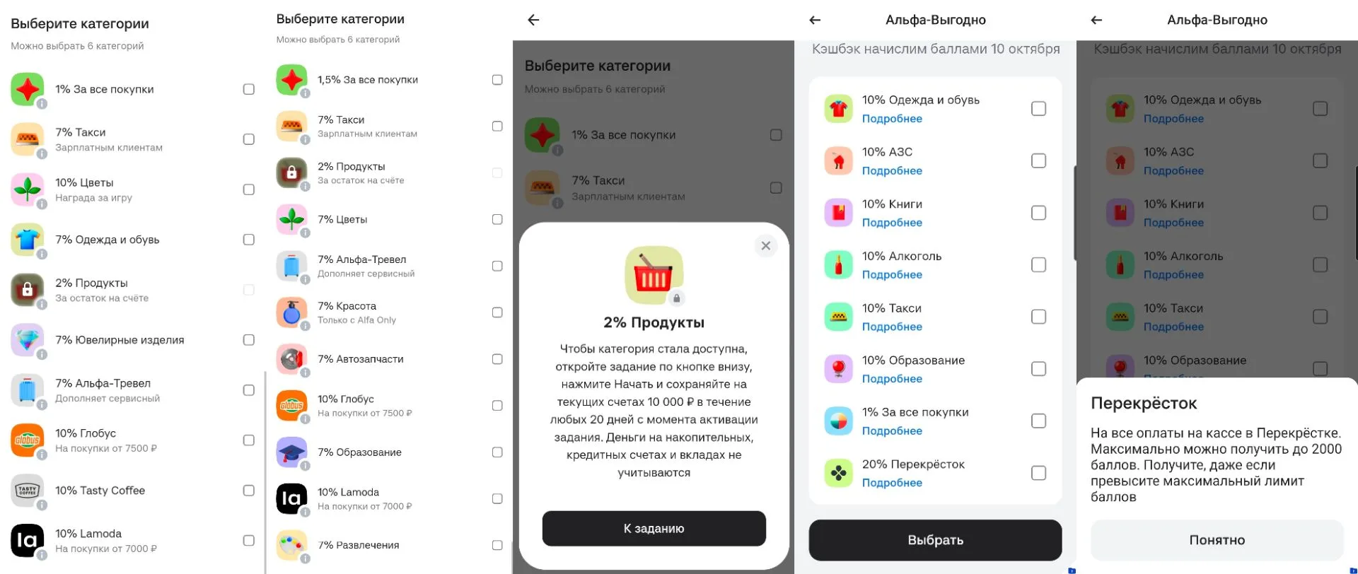 25 число — банки начинают открывать категории повышенного кэшбэка на следующий месяц.