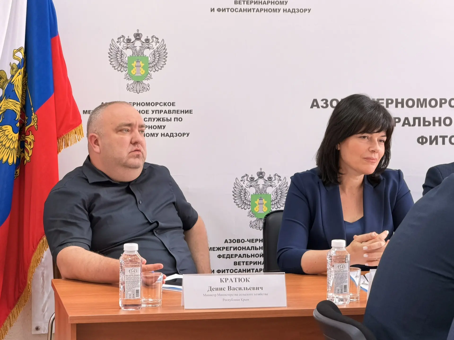 🌾 Министр сельского хозяйства Республики Крым Денис Кратюк принял участие в стратегическом совещани