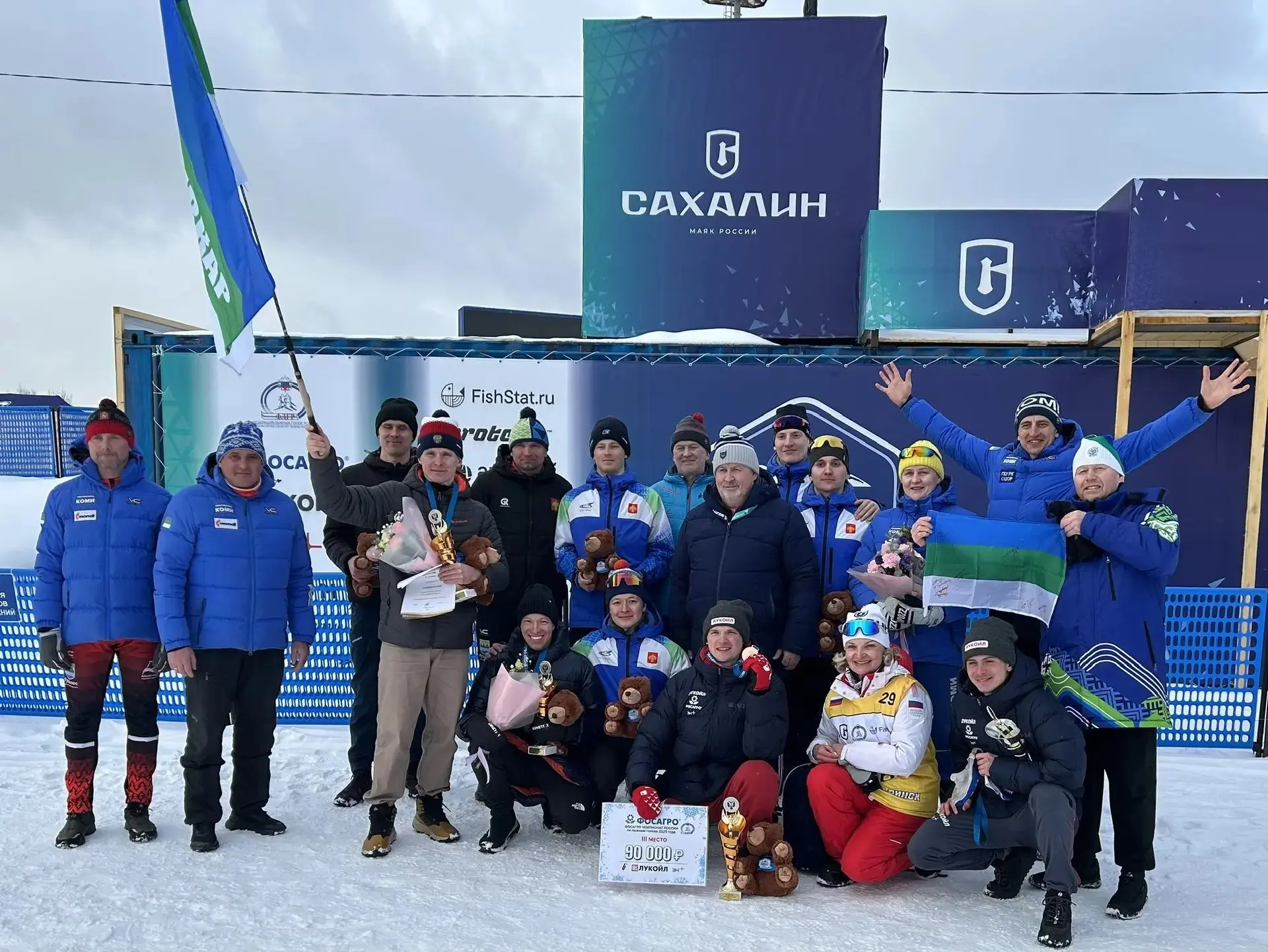 🥉🥉🥉 место в эстафете на Чемпионате России на Сахалине!!!