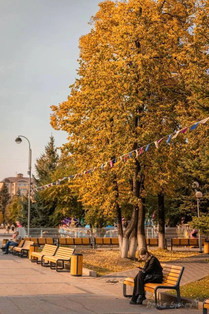 Тюмень погрузилась в осень.