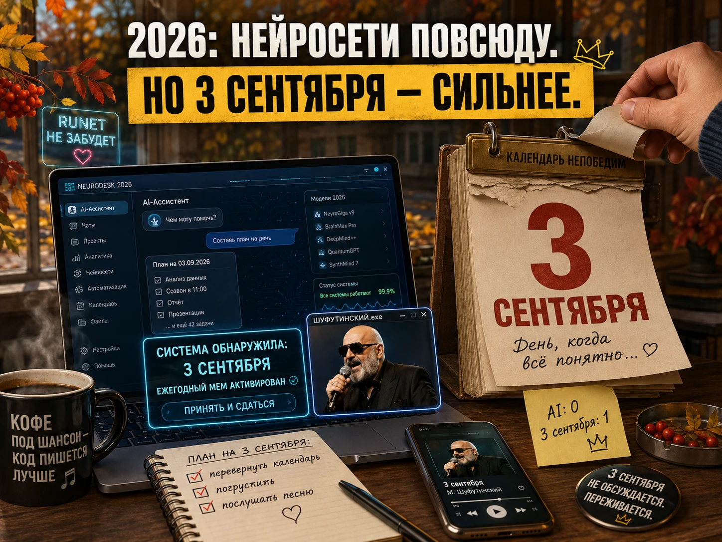 Ну что… оно снова наступило. 😂