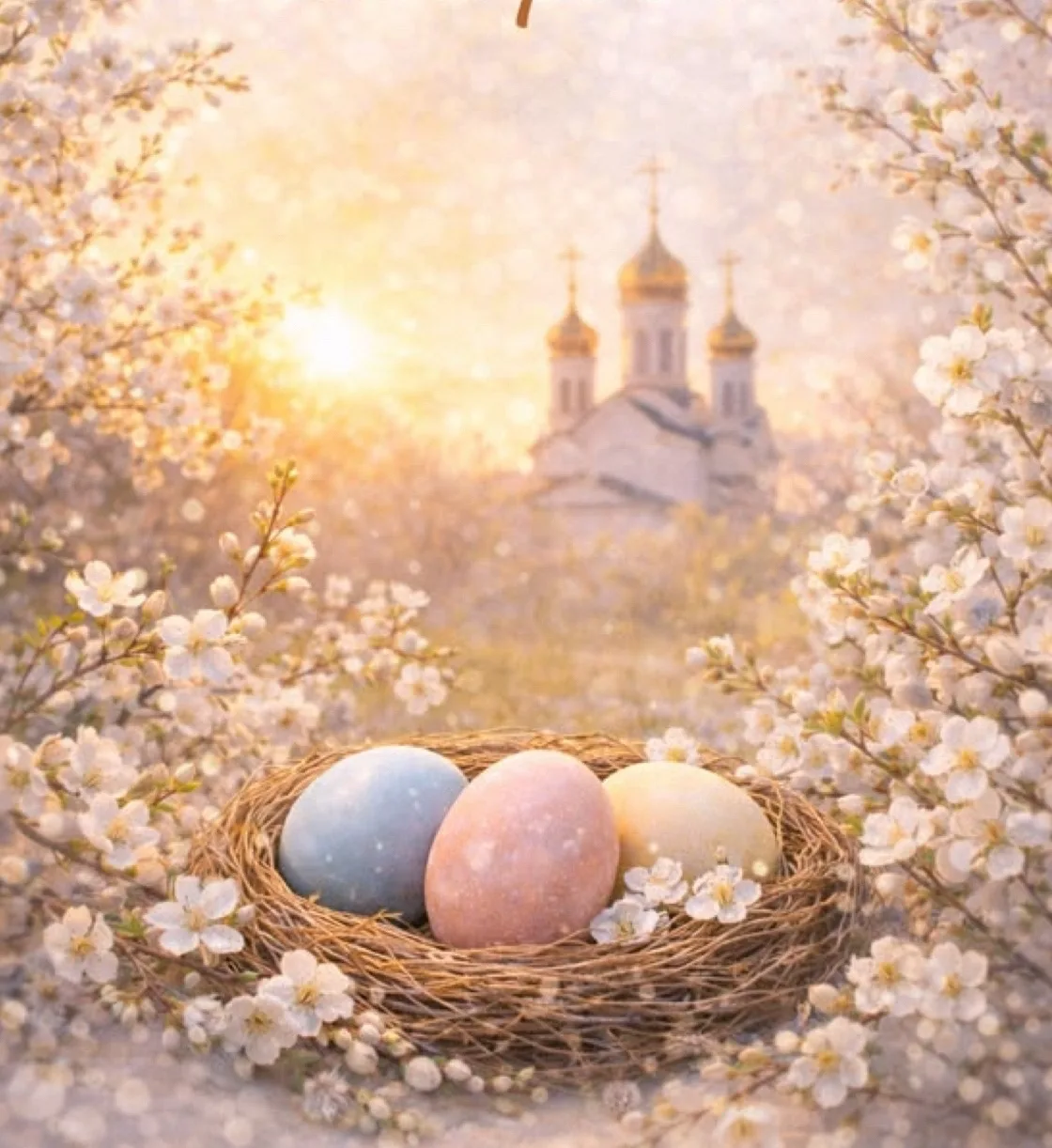 Светлой Пасхи! 🕊️✨