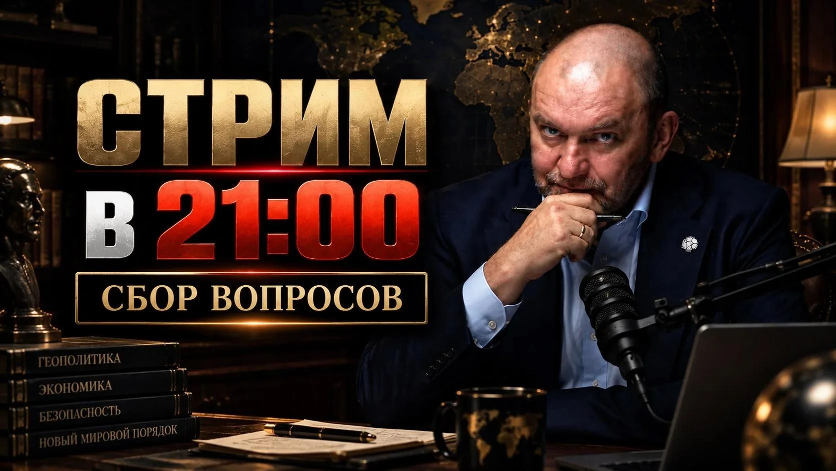 Через 15 мин начинаю эфир