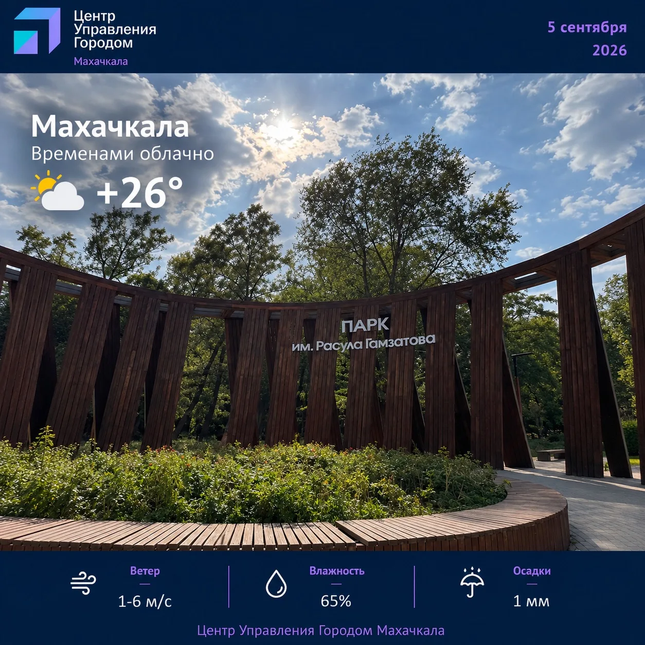 🌤️ Прогноз в столице