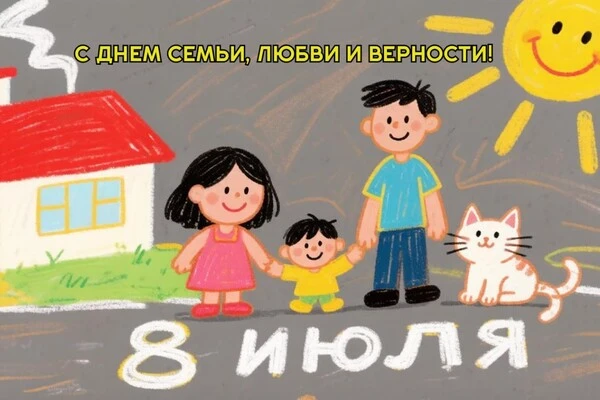 Дорогие ребята и родители!

Сегодня мы отмечаем замечательный праздник — День семьи, любви и верност