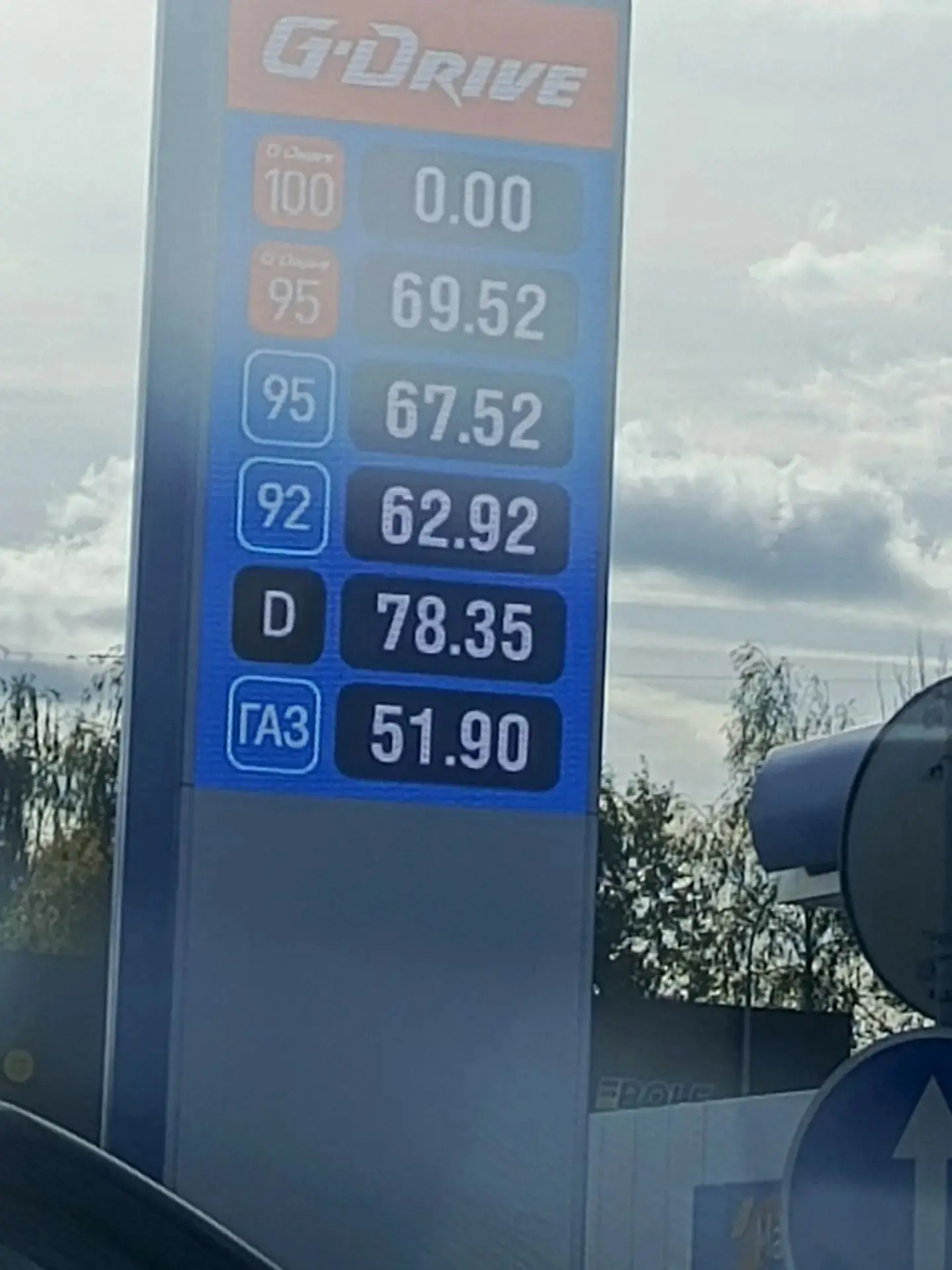 ⚡️ Информация по топливу: