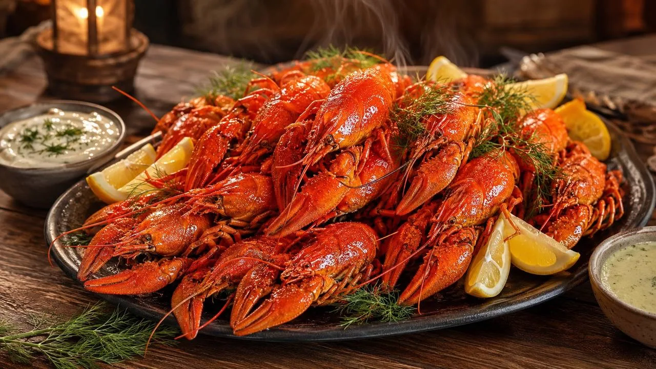 Сегодня пятница, а значит, самое время побаловать себя вкусными раками!