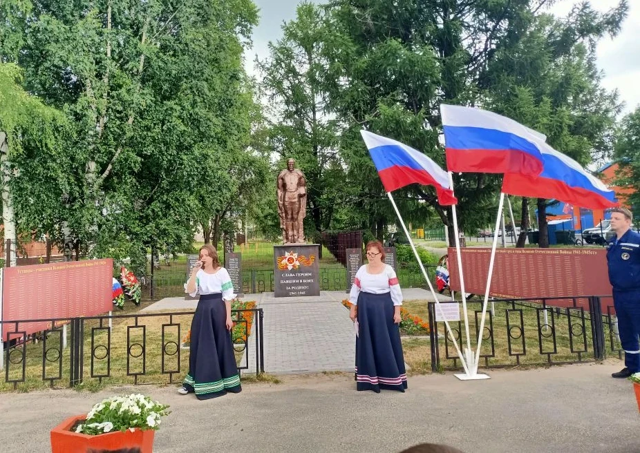День памяти и скорби в лагере «Наследие».

Сегодняшний день стал самым важным и трогательным в нашей