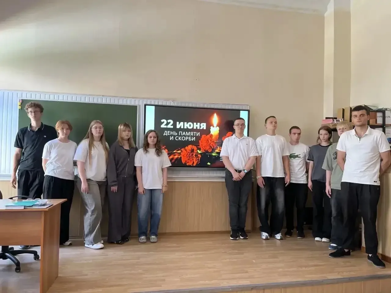 🕯️ В Краснодарском техническом колледже почтили память героев Великой Отечественной войны

22 июня 