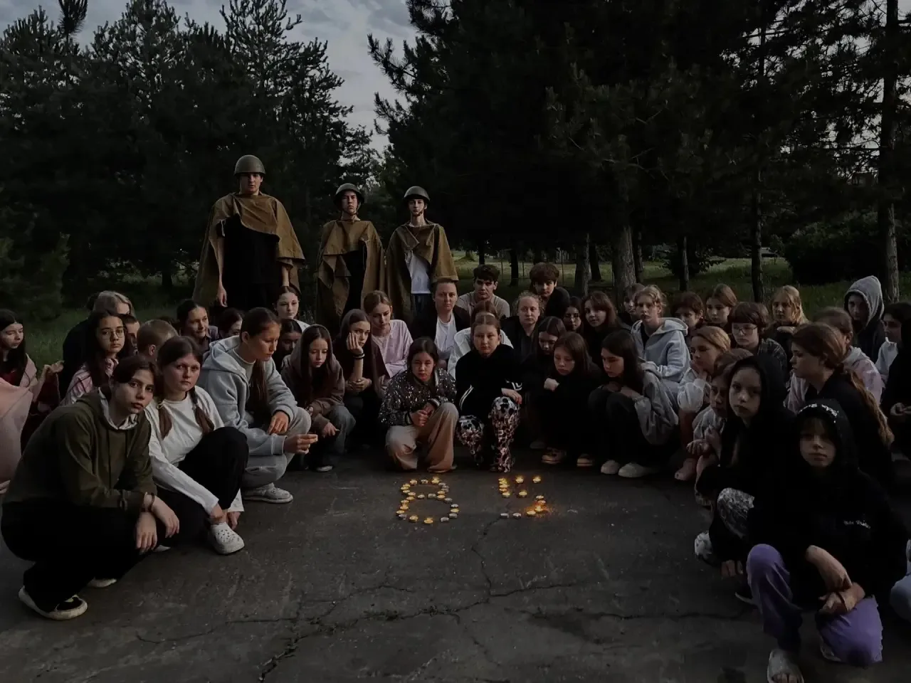 🕯️Сегодня в палаточном лагере «Навстречу друг другу» наступил особенный рассвет. Тот, что не спутае
