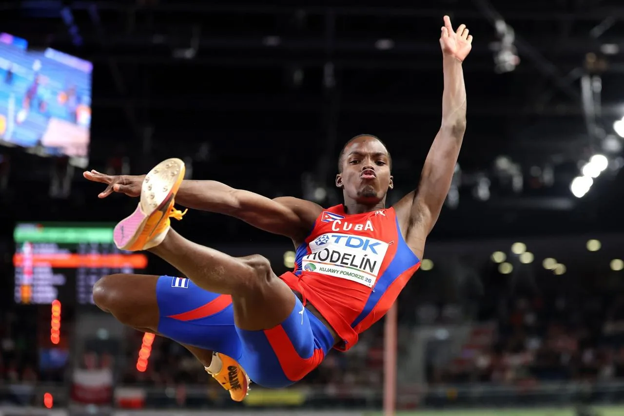 ⚡️Кубинский прыгун в длину Хорхе А. Ходелин на турнире Meeting Envol Trophy во Франции показал резул