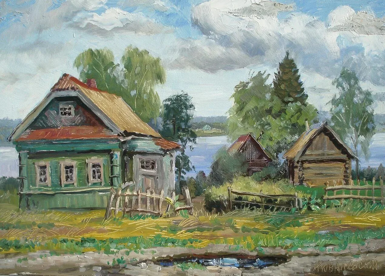 Сам я в деревне сплю, ем и мёрзну, в основном. И слежу за водоснабжением. Потому что я ...
