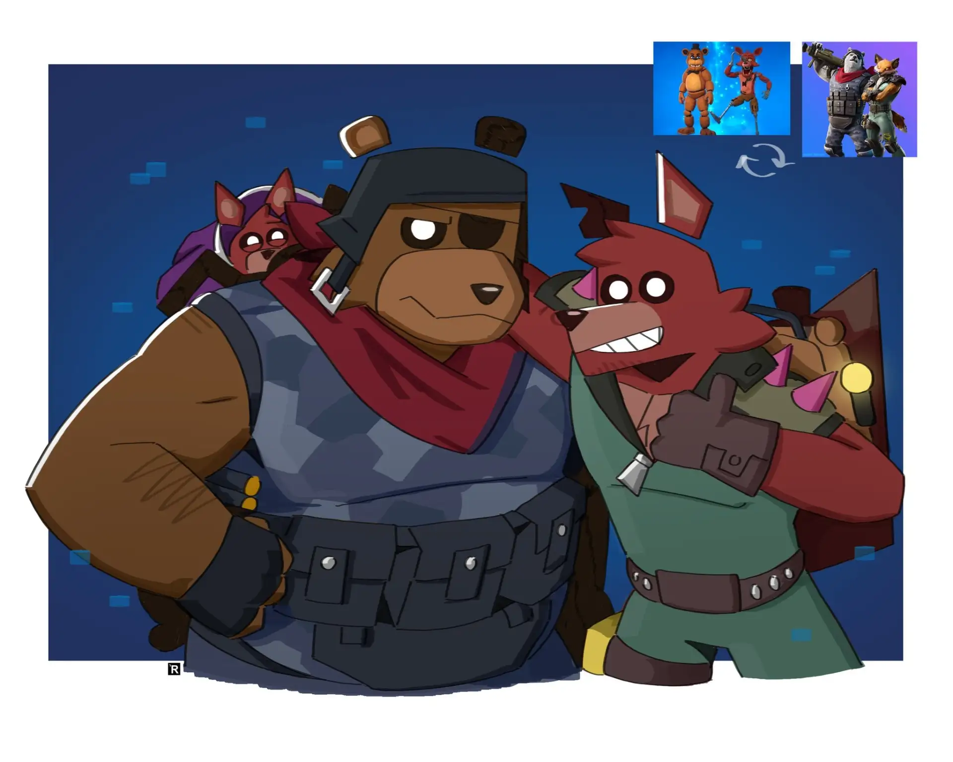 #White_Arts@fnaf_official1