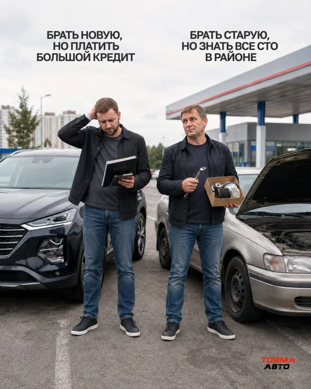 В мире автомобилистов две крайности:
