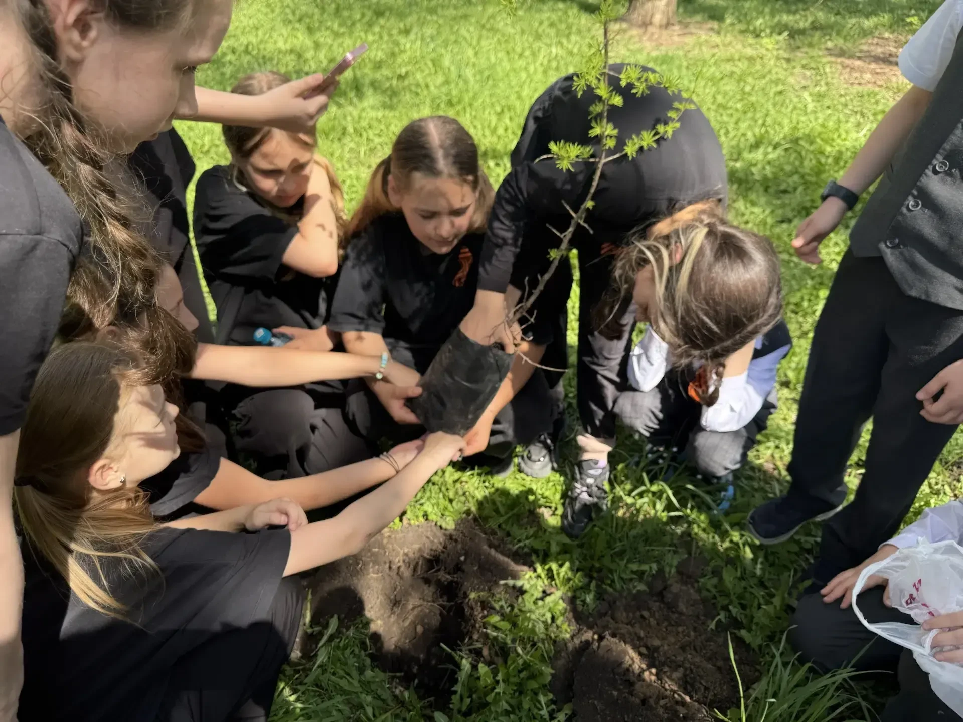 "Маршрут построен": «Зелёный друг»!🌿  👍 Этот день стал знаковым для нас — мы, как лидеры в девятке, 