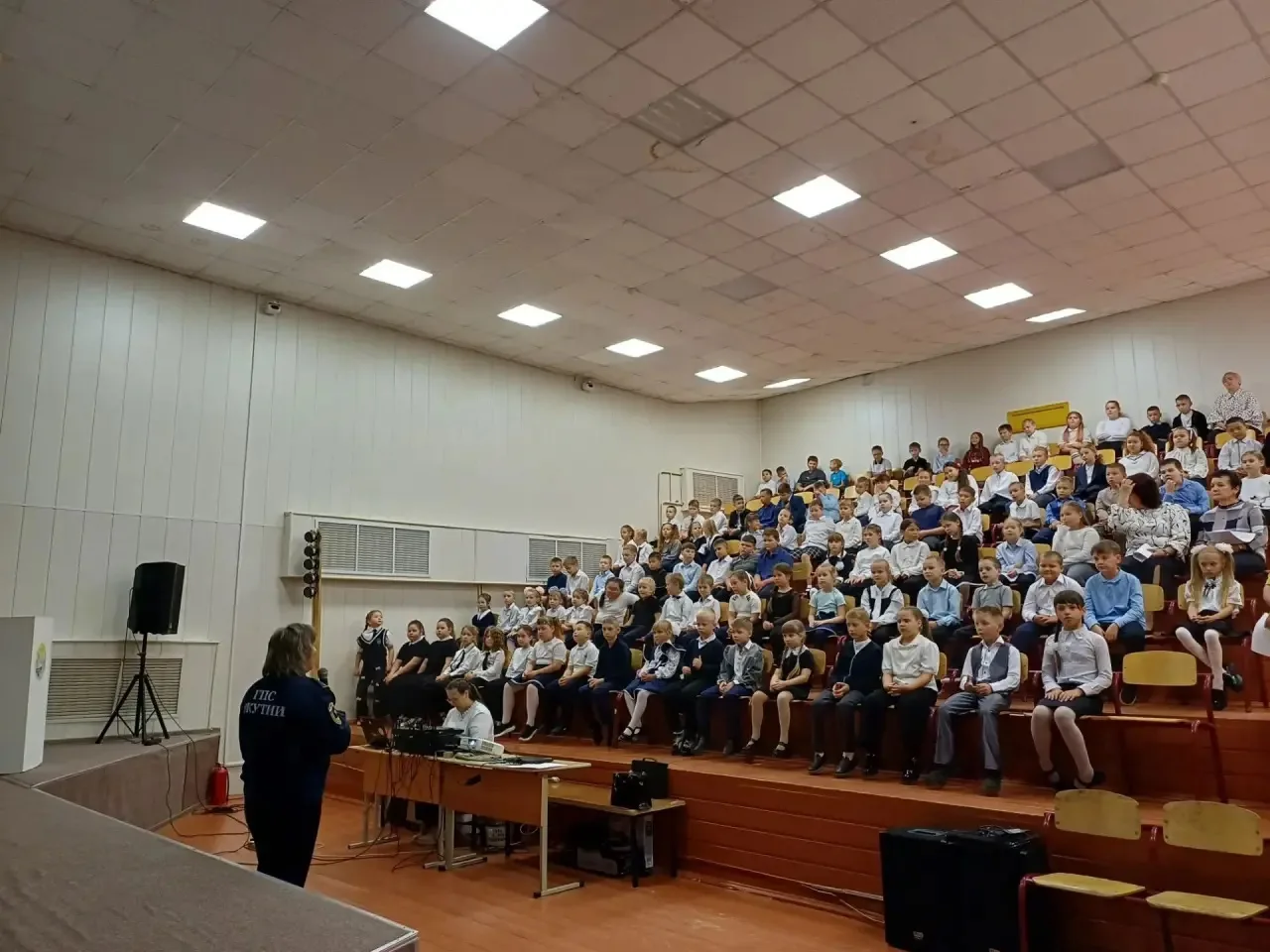 🏫 Урок безопасности в поселке Пеледуй