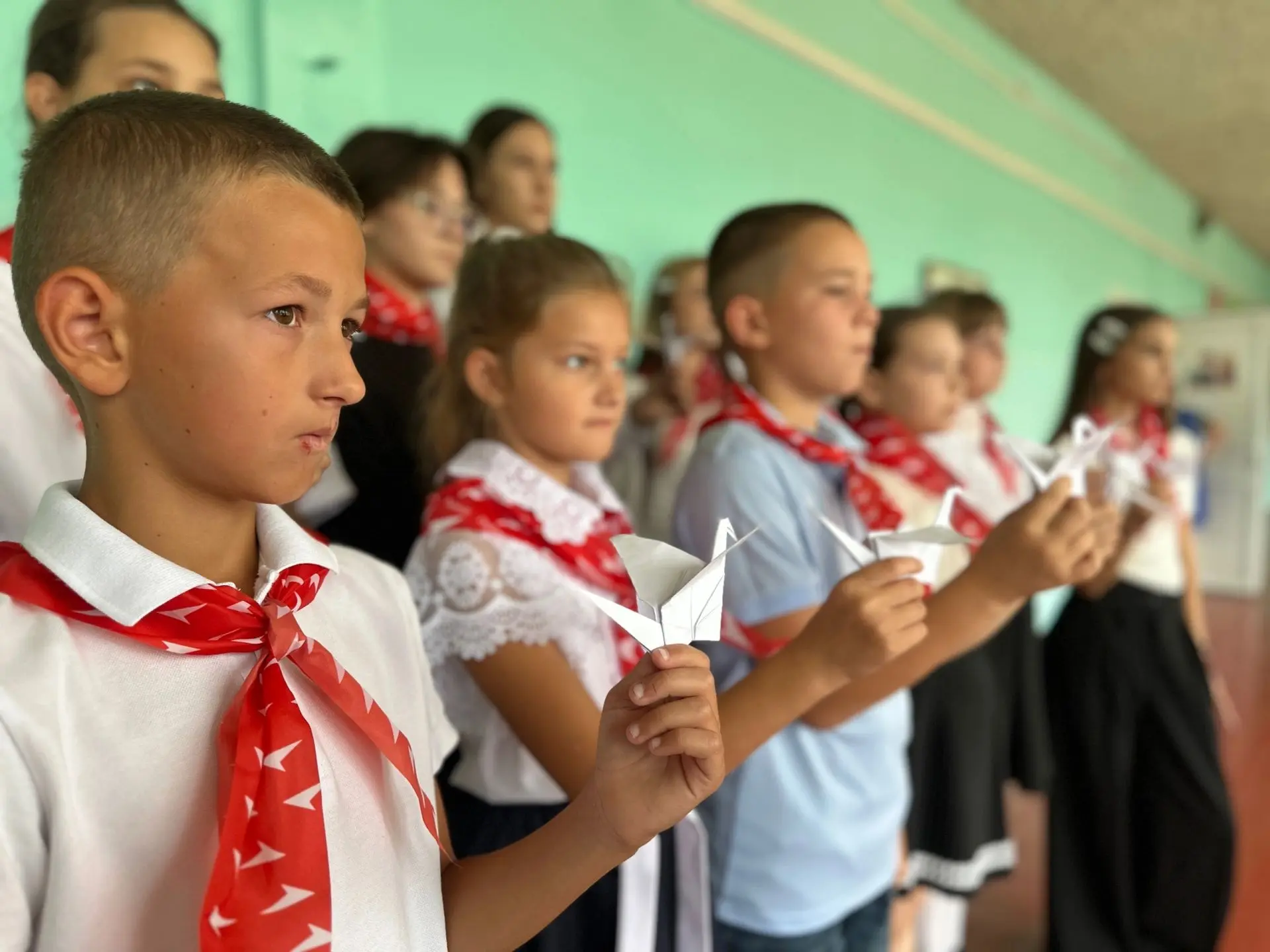 Мастер-класс "Журавлик памяти"🕊️