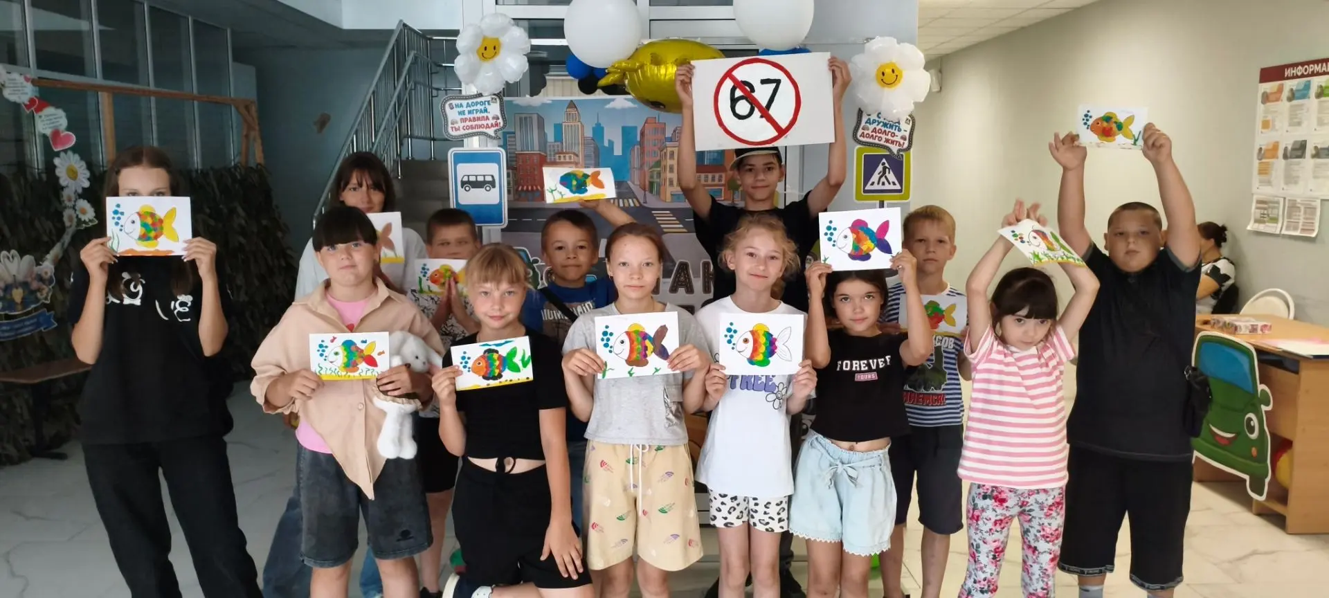 Сегодня в летнем пришкольном лагере «Казачата» прошел необычайно интересный день!

Ребята погрузилис