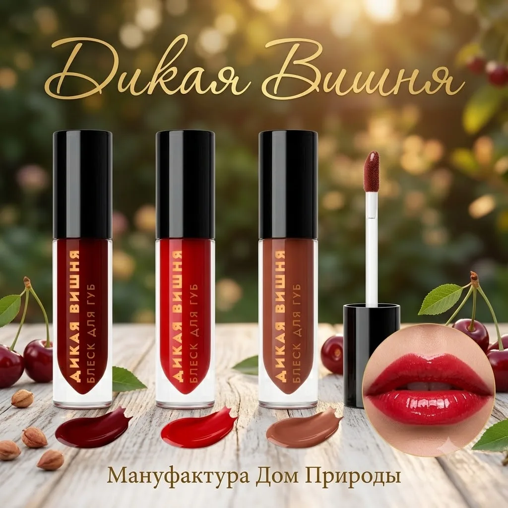 🍒 Три оттенка «Дикой Вишни» — какой твой?