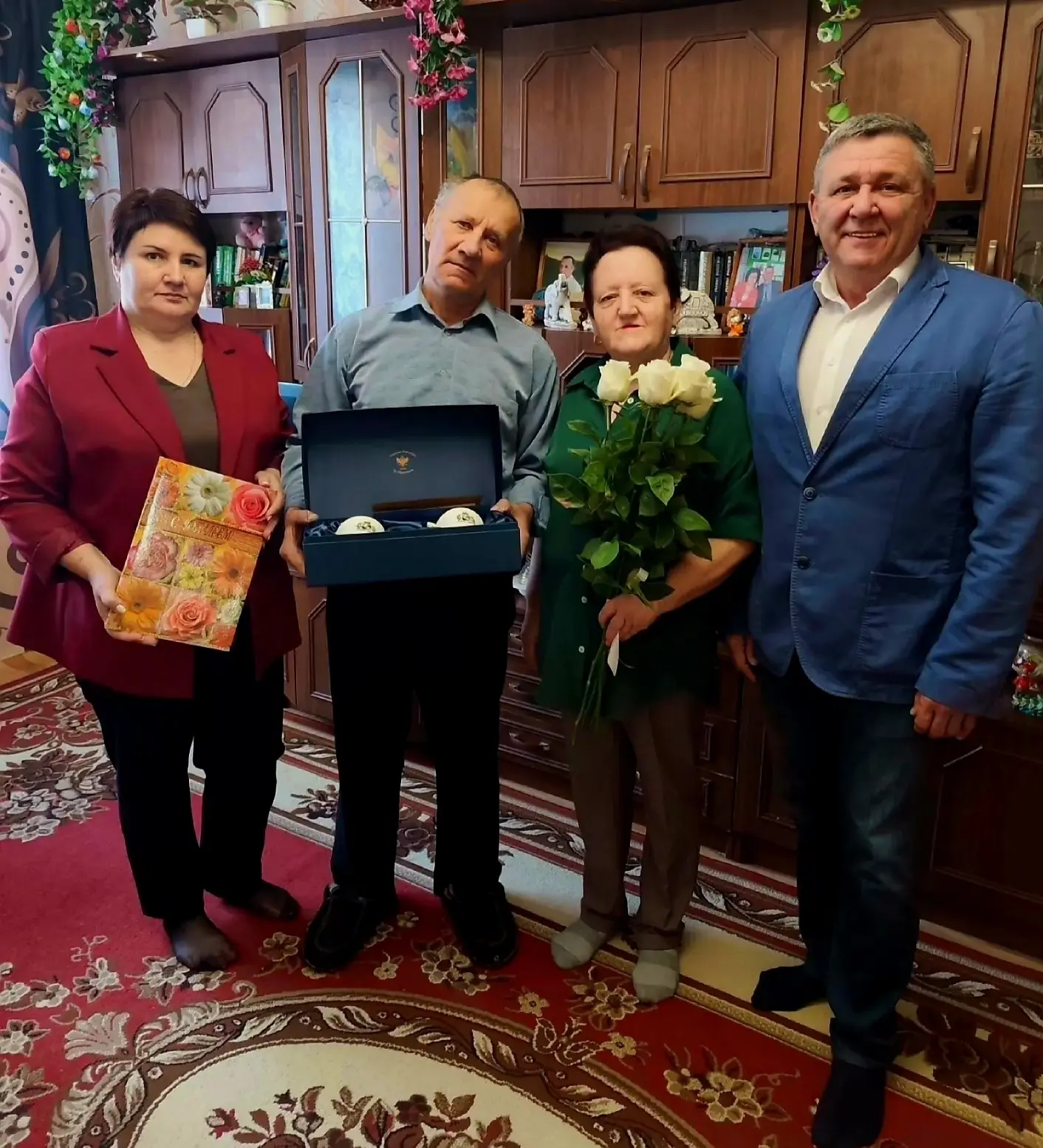 Золотой юбилей супружеской жизни: 50 лет вместе!