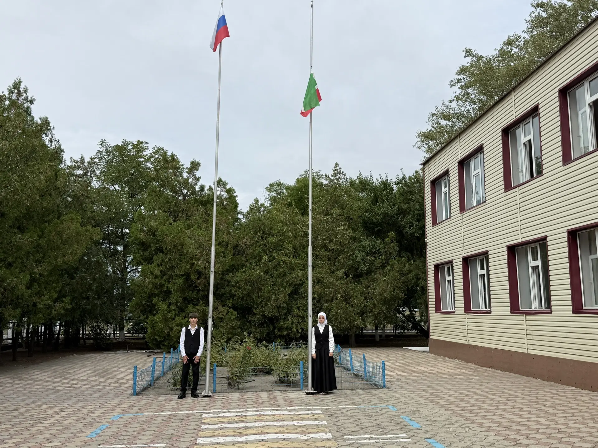 Сегодня в МБОУ Воскресеновская СОШ прошла торжественная линейка, посвящённая Дню знаний...
