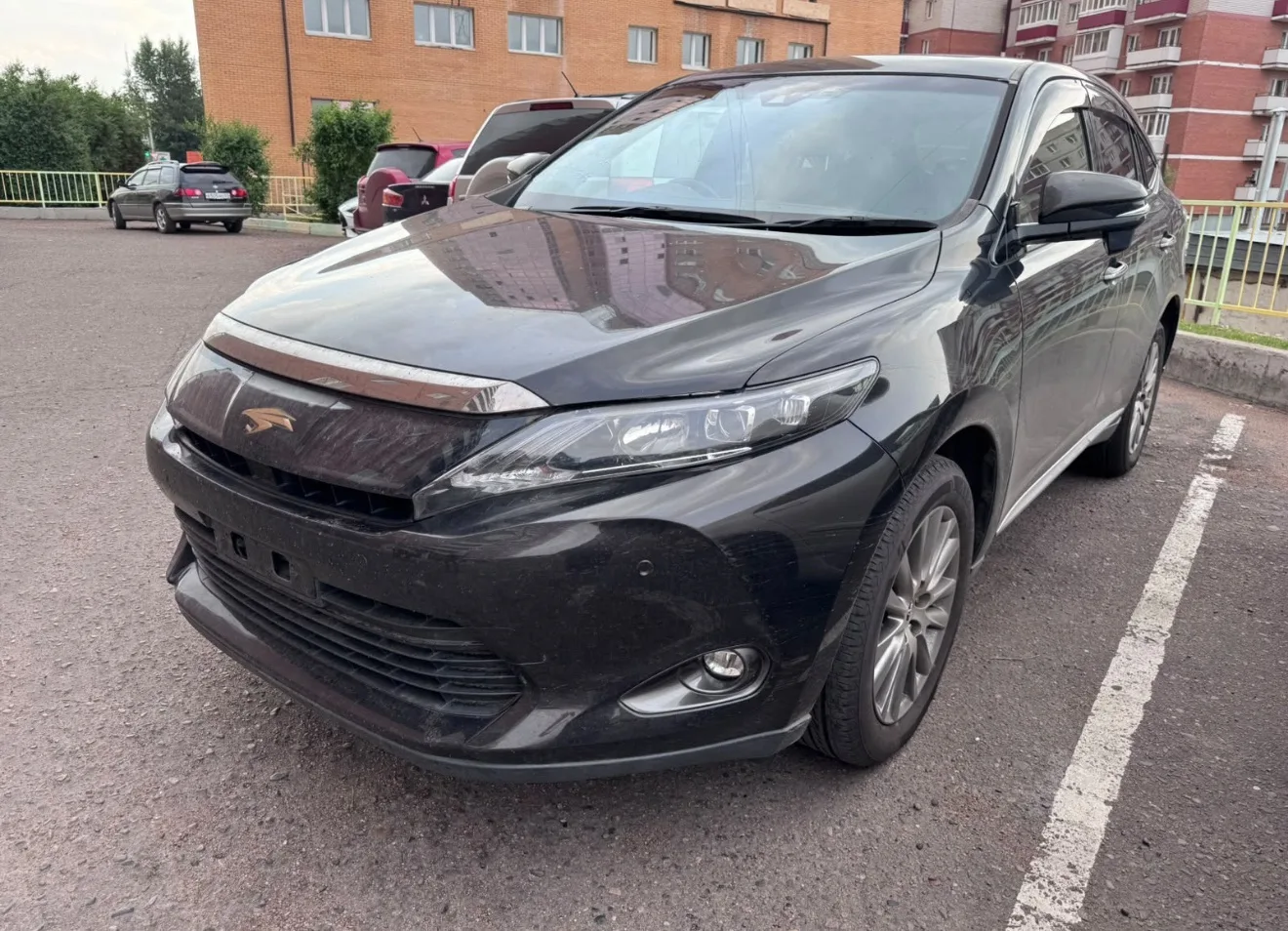 Сегодня вручили  Эдуарду TOYOTA HARRIER 2015 год, пробег 64 тыс, 4 балла! Поздравляем! Этот красавец