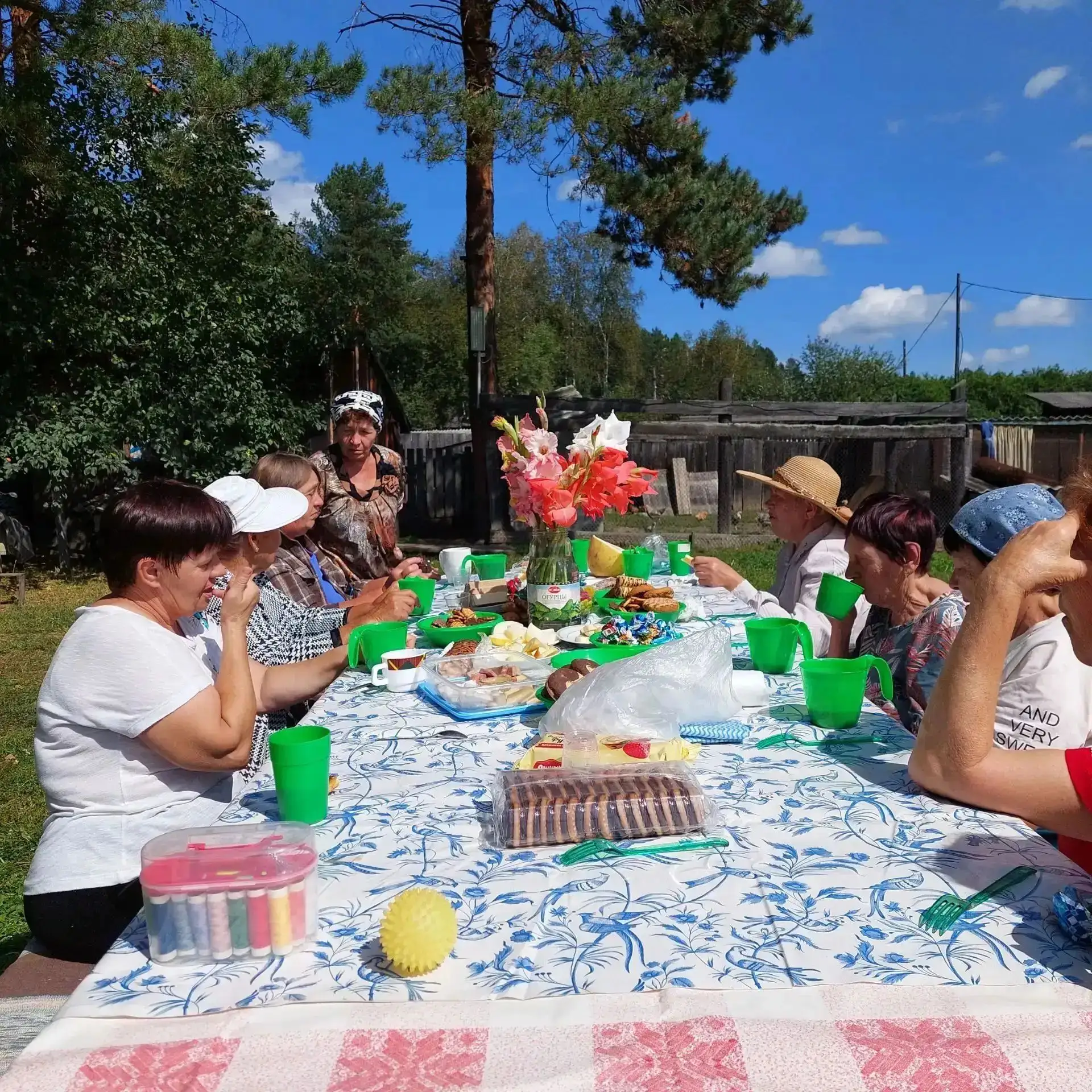 Мероприятие: "Прощай лето"👋 🏖️ , в формате чаепития на природе для участников програм...
