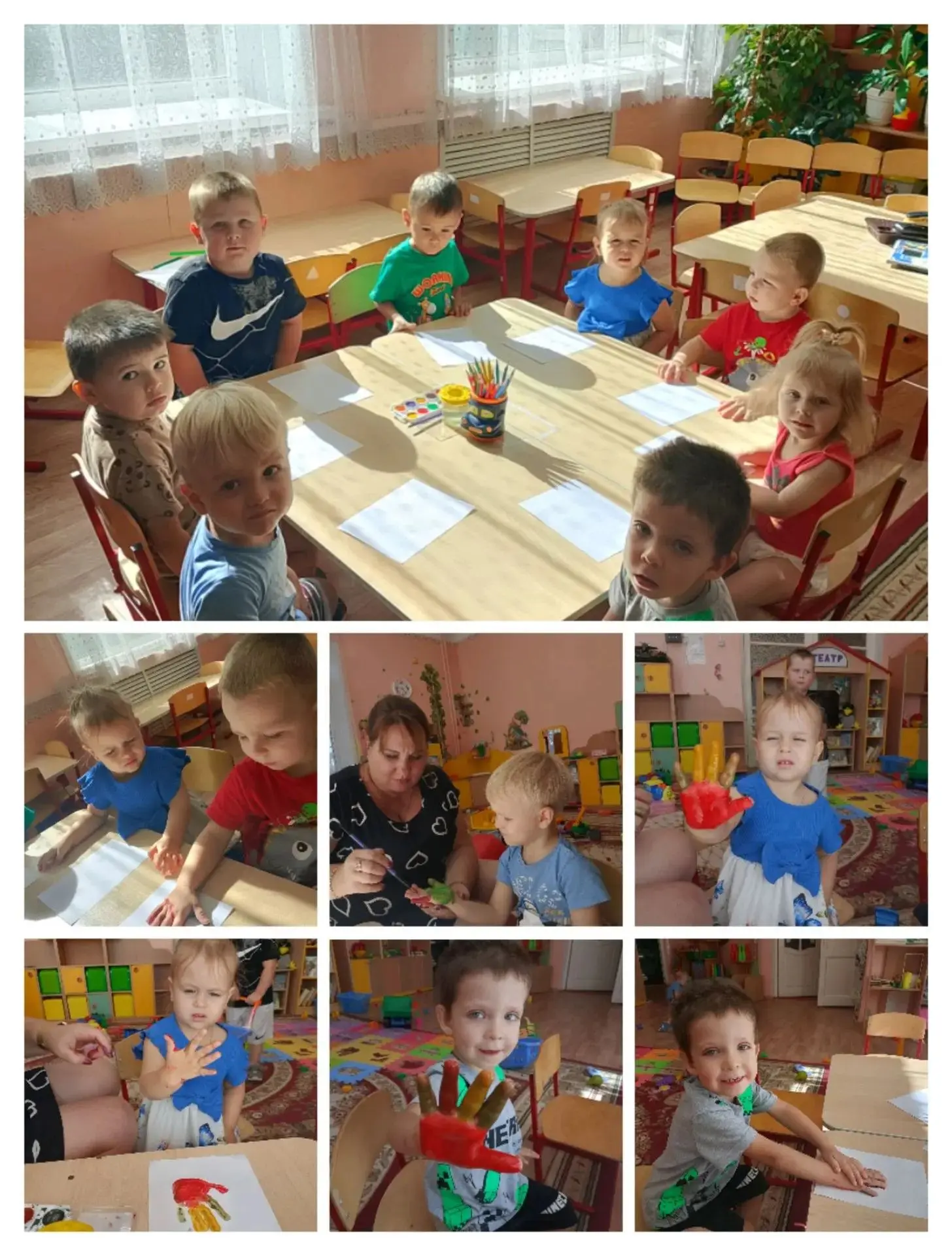 🎉 Первые шедевры наших малышей! 🎨Посмотрите, какие чудесные работы создают самые мале...