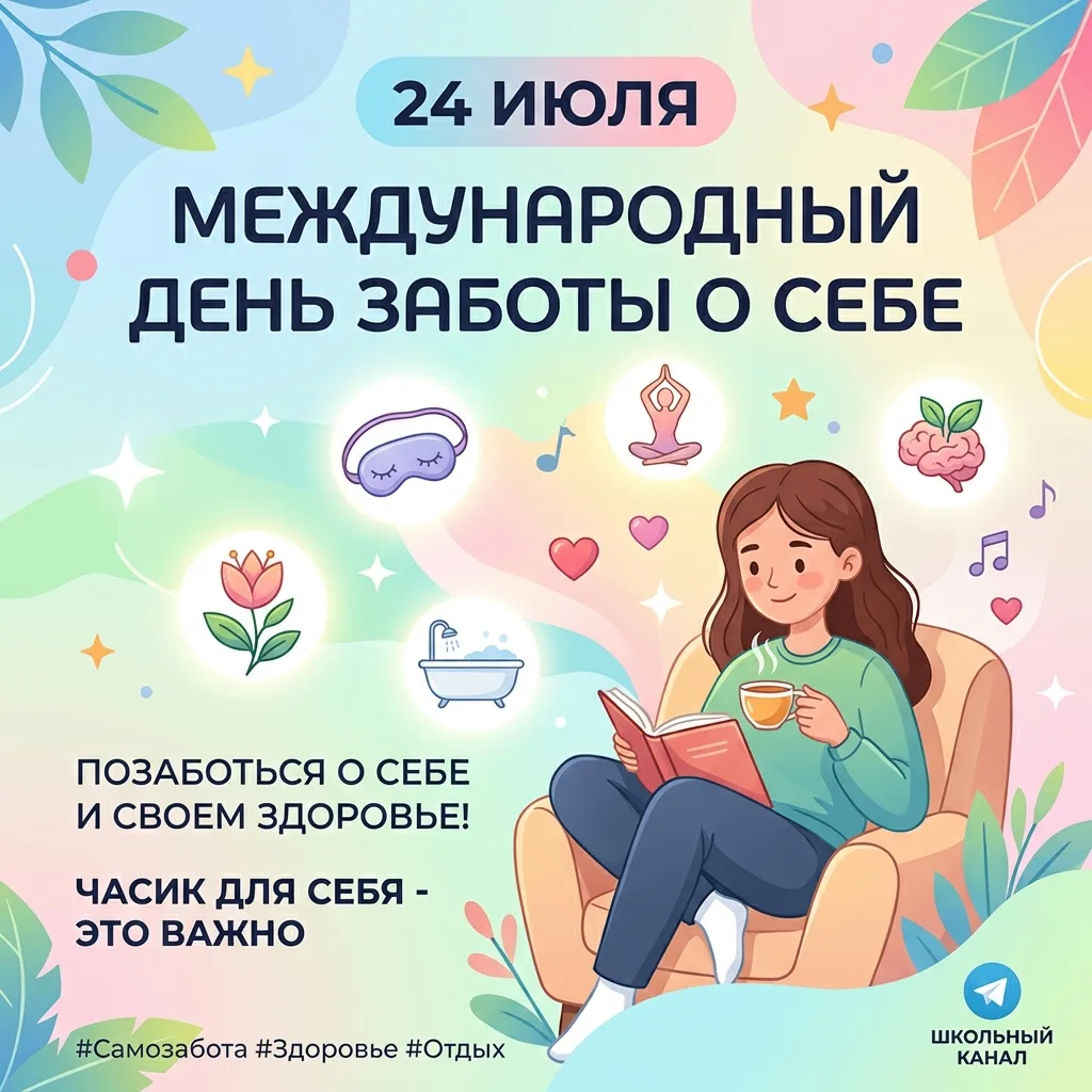 Доброе утро, дорогие подписчики! Сегодня пятница! Но не простая!
Сегодня, 💖 24 июля — Международный