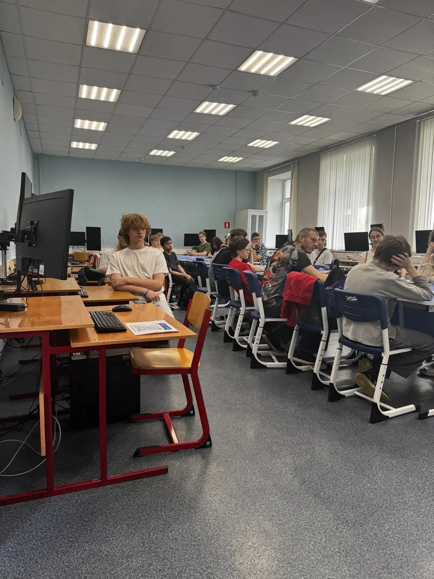 🏫 Сегодня на «Марьиной Роще» было особенно оживлённо — в #ПК8 прошёл День открытых дверей ✨  Абитури