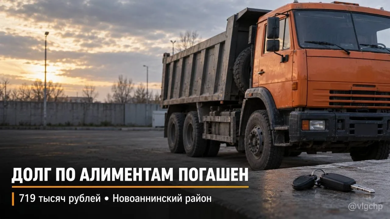 Долг по алиментам в 719 тысяч рублей погасил житель Новоаннинского района после того, к...