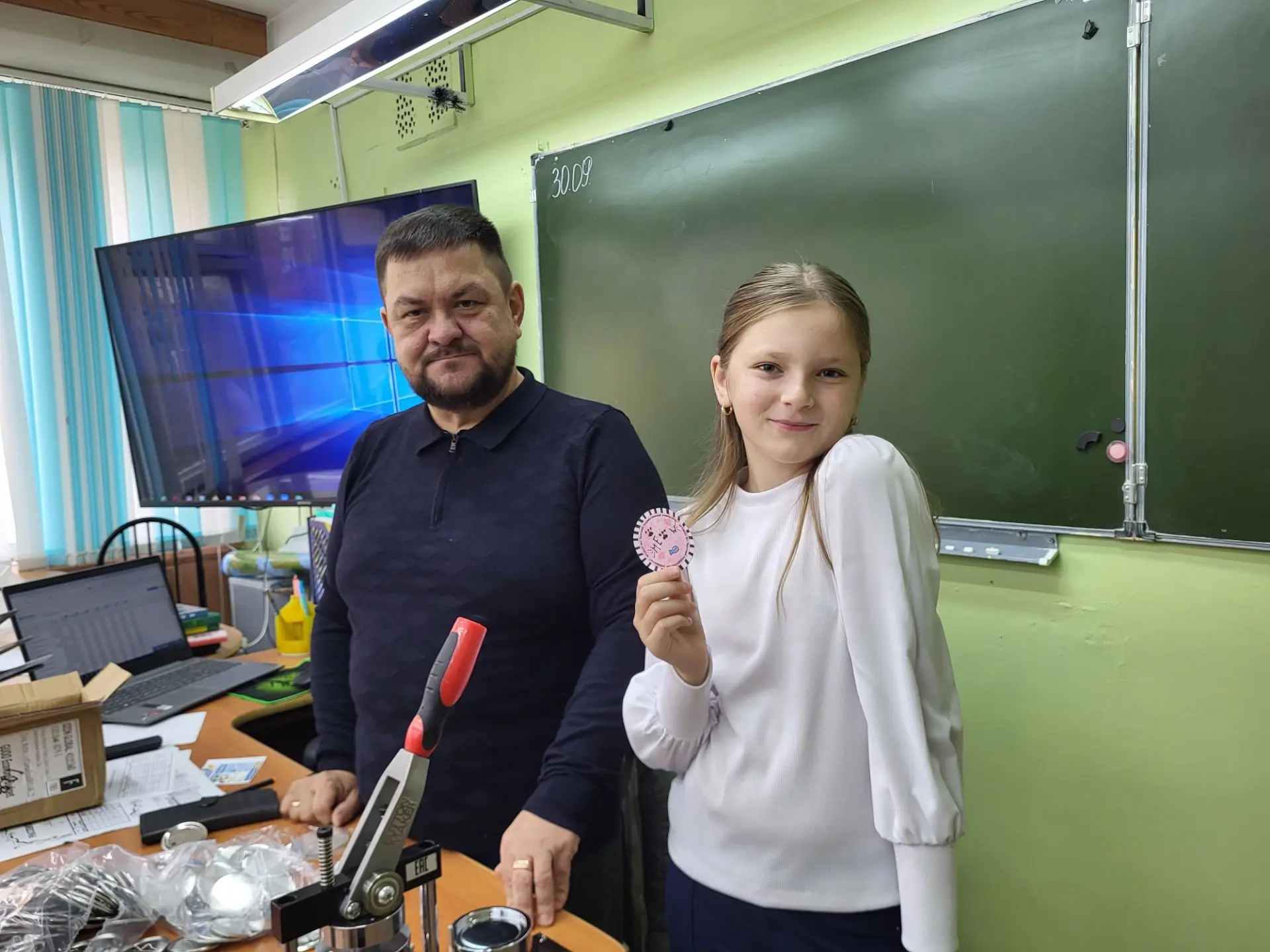 🎉 Сегодня в нашей школе у пятиклассников — не просто уроки труда (технологии), а насто...