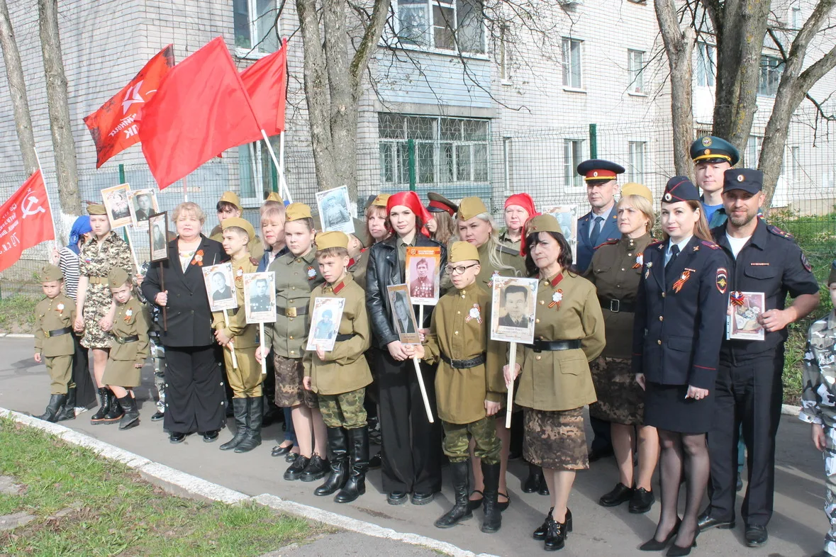 Смотр строя и песен «В сердце ты у каждого, Победа!» прошёл в «Вологодском центре помощи детям, №1» 