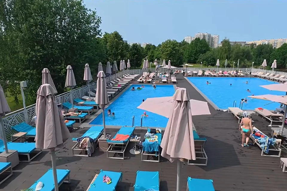 🌟 В рамках проекта «Лето в Москве» в Москве работает рекордное количество пляжных зон ...