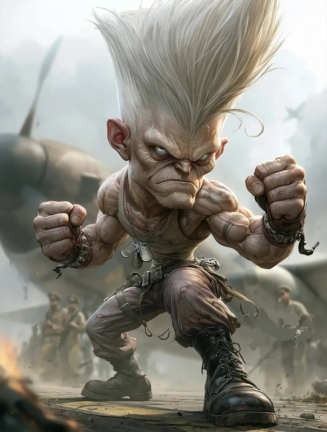 Шаржи на бойцов культовой франшизы Street Fighter ...
