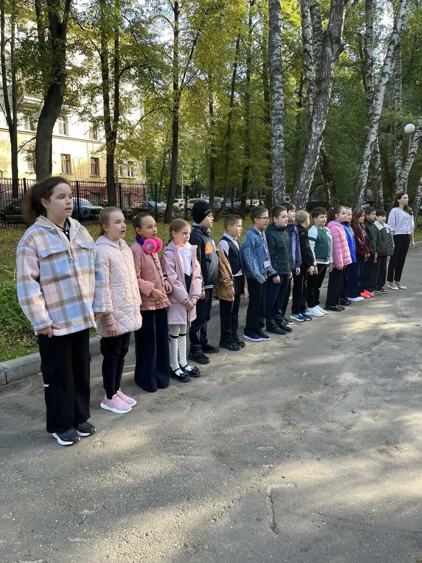 В Давыдовском корпусе, в понедельник, в унисон со всей страной, гордо прозвучал гимн Ро...