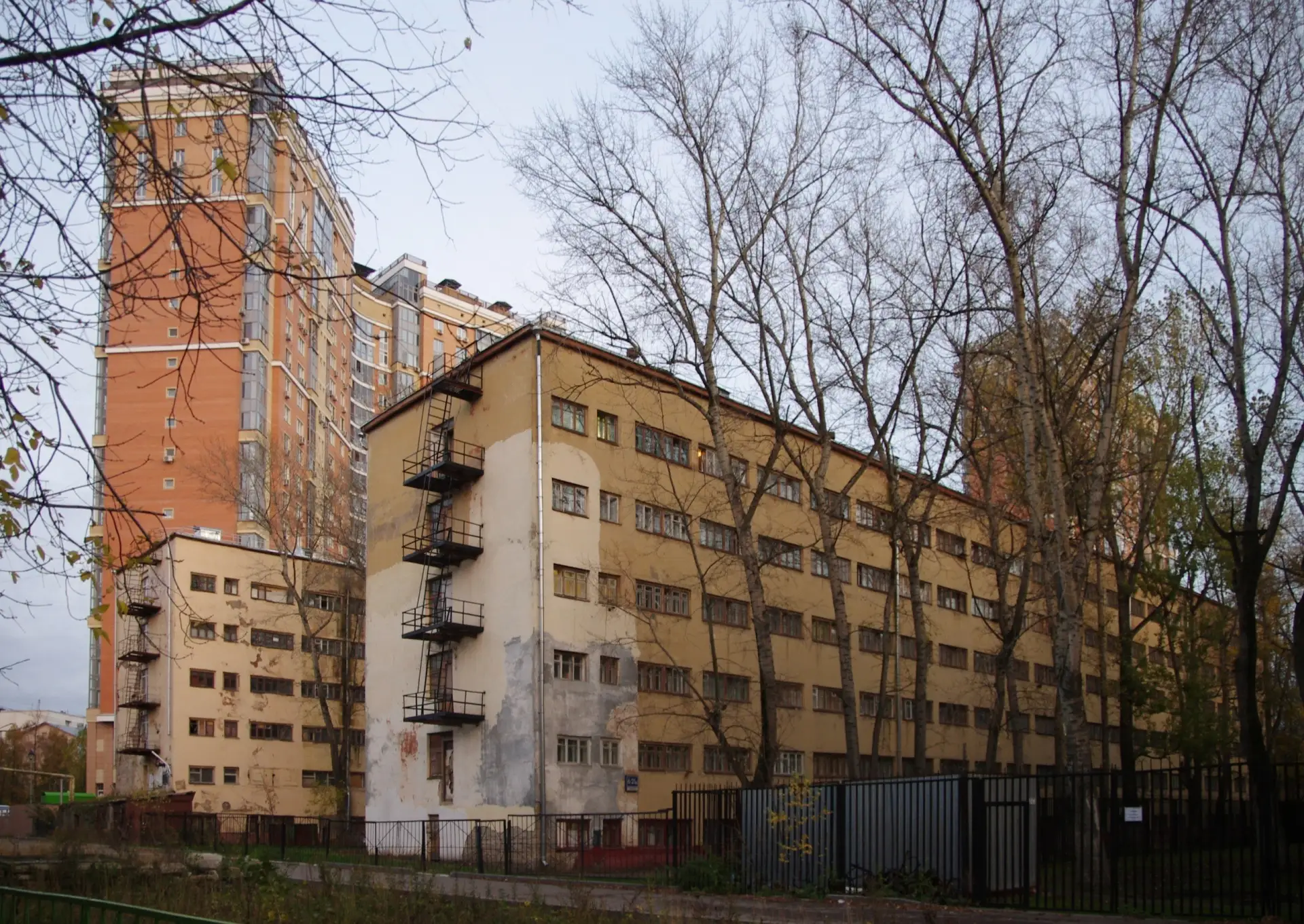 На месте Всехсвятского студенческого городка на Соколе планируется крупный жилой компле...