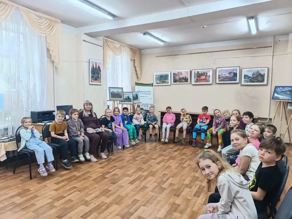 Воспитанники подготовительной группы «Ромашка» посетили тематическое мероприятие в библиотеке им. А.