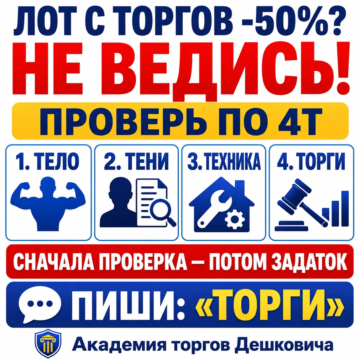 🔥 ЛОТ С ТОРГОВ ПО -50%? ЭТО ЛОХОТРОН!