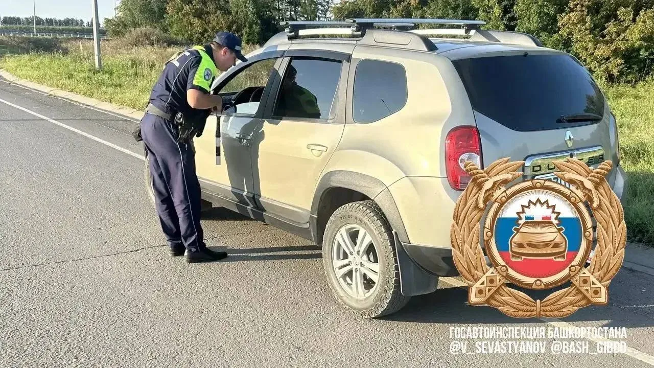 🚔 В Башкирии сегодня утром проходят сплошные проверки водителей