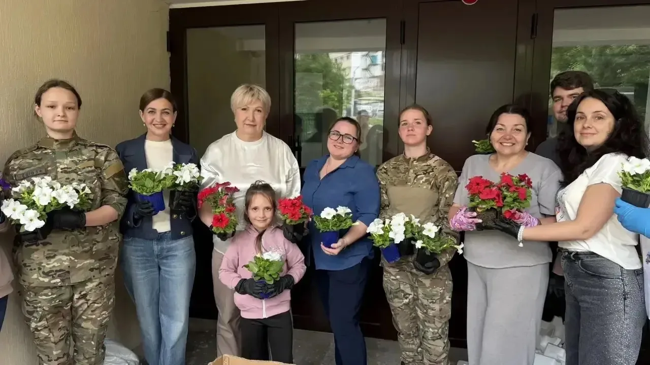 🌸Цветочный субботник «Цветы России».