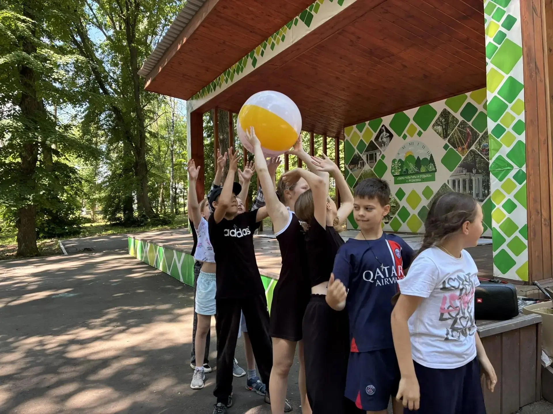 НЕСКУЧНЫЕ КАНИКУЛЫ В ПАРКЕ🌺                                                                        