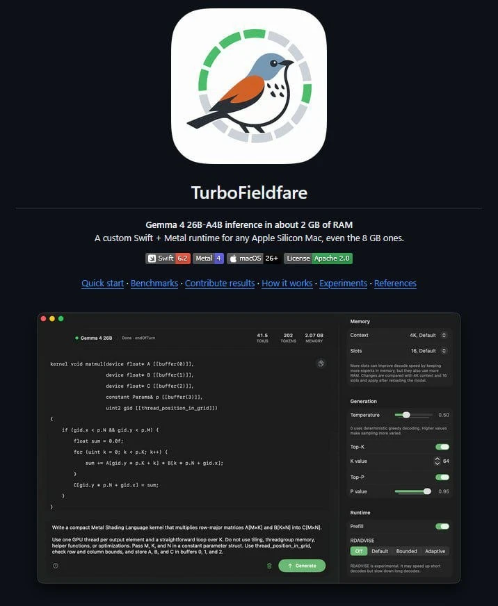 Сильнейшие нейронки теперь пойдут на стареньком MacBook Air — нашли тулзу TurboFieldfar...