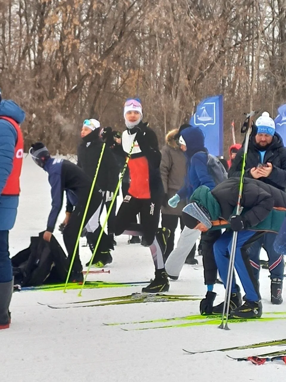 КУБОК ГЛАВЫ ПО ЛЫЖНЫМ ГОНКАМ ⛷️  Наши лицеисты и их родители приняли участие в смешанной эстафете в 