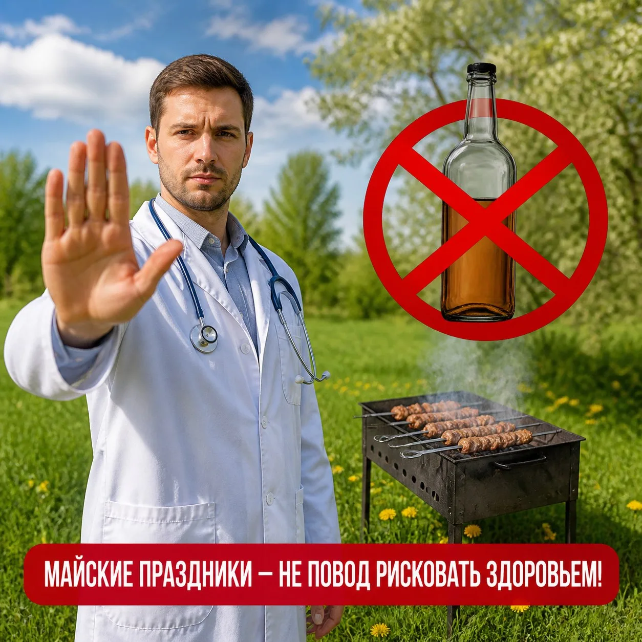 ⚠️ БЕЗОПАСНЫЕ МАЙСКИЕ ПРАЗДНИКИ: ПАМЯТКА ОТ КИРОВСКОЙ РБ
