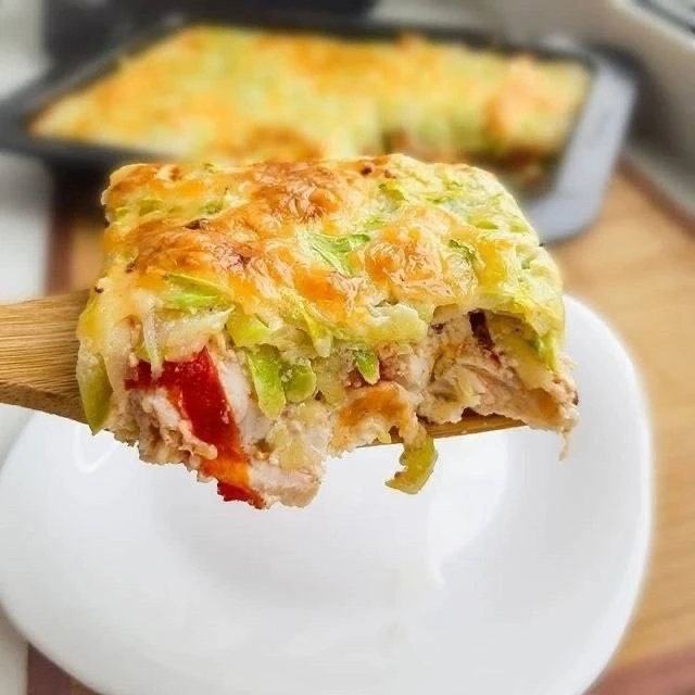 ЗАПЕКАНКА С КУРИЦЕЙ И КАБАЧКОМ 💚