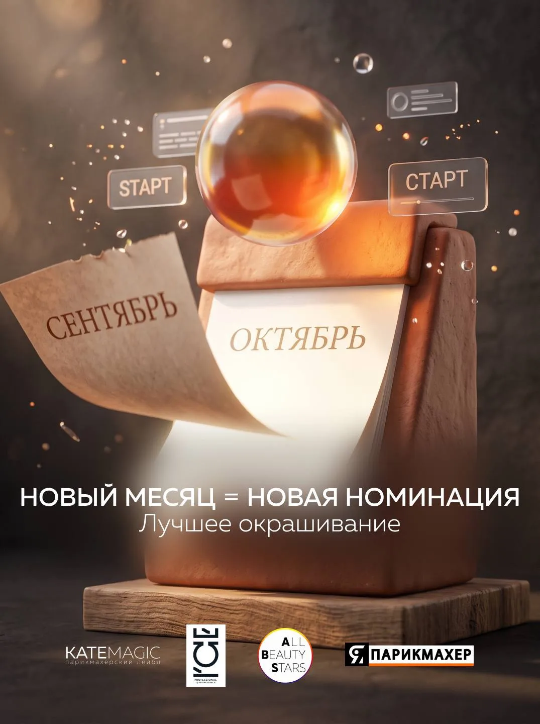 НОВЫЙ МЕСЯЦ - НОВАЯ НОМИНАЦИЯ: «ЛУЧШЕЕ ОКРАШИВАНИЕ»🟧