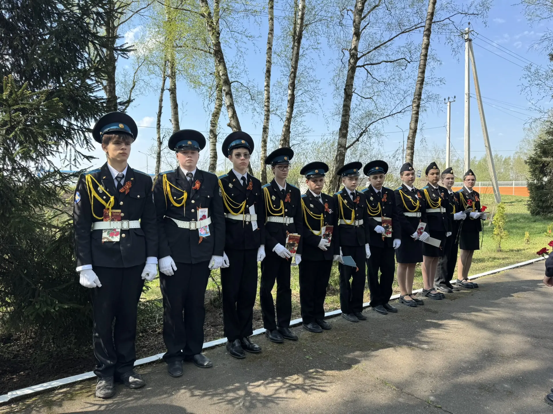 🎖️Сегодня, 7 мая, в преддверии празднования 81-й годовщины Великой Победы, обучающиеся нашей школы п