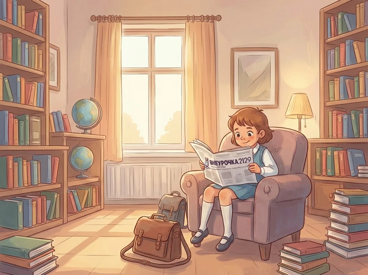 ВНЕУРОЧКА 2129 📖