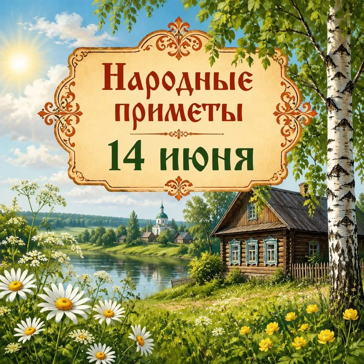 🌿 Народные приметы 14 июня — Устин-Брусничные губы 🌿